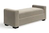 Lena Cushioned Bench silo angle