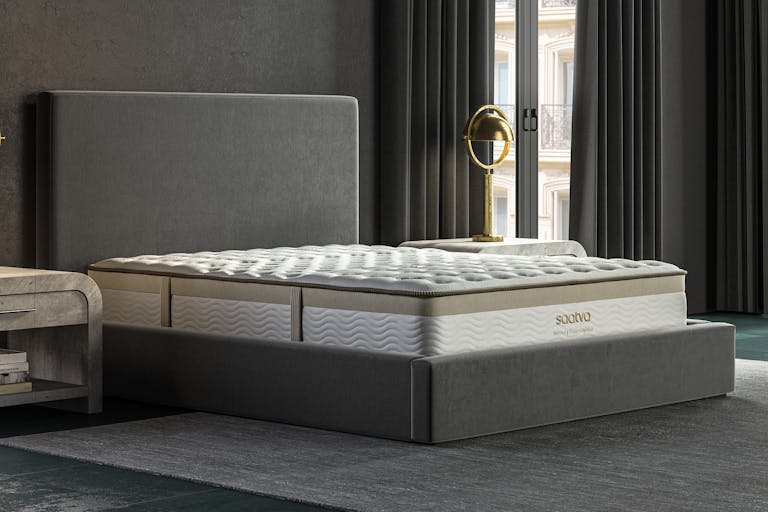 Memory Foam Hybrid Mattress angle