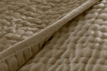 Velvet Pick Stitch Quilt